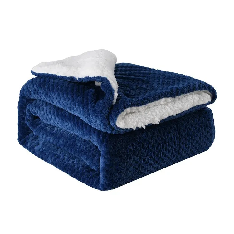 100 procent polyester 3D-utskrift Sherpa filt