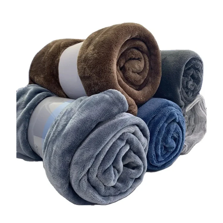 100 % polyester korallfleecefilt