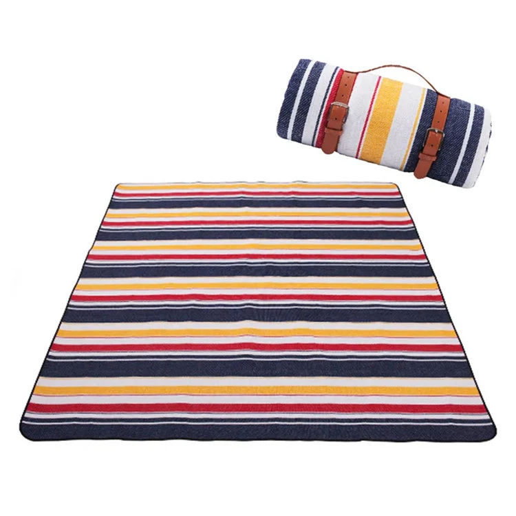 150×200cm Fleece vikbar picknickfilt