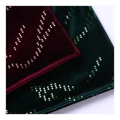Diamond Velvet Tyg