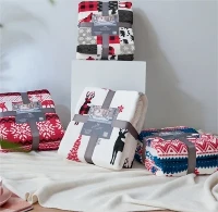 Double Layer Christmas Blanket Double Layer Christmas Blanket