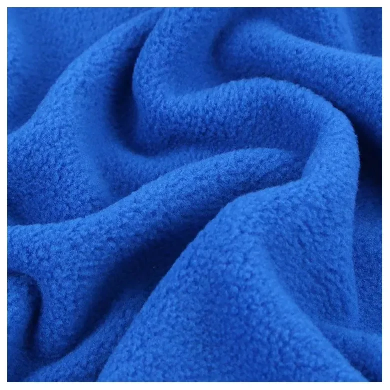 Dubbel sidoborste Ena sidan Anti Pilling Polar Fleece Tyg