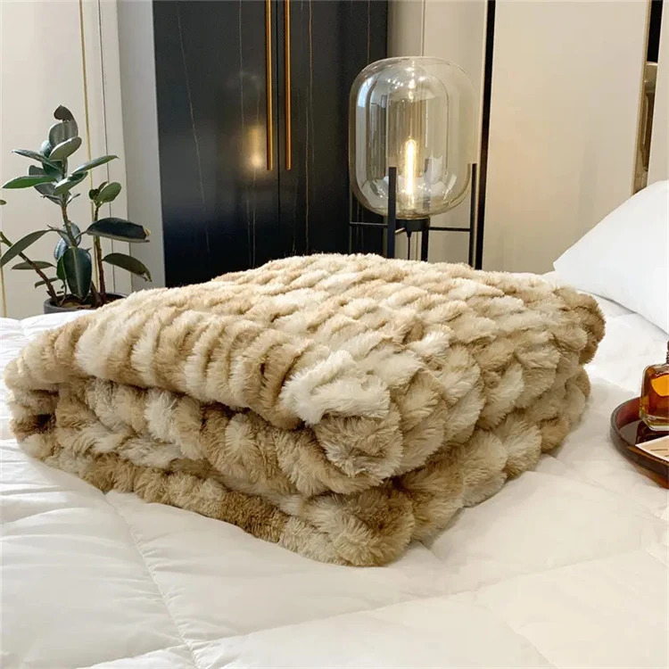 Fuskpäls Sherpa Blanekt