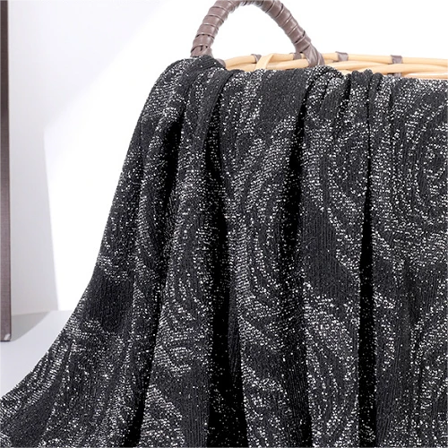 Jacquard klänning tyg