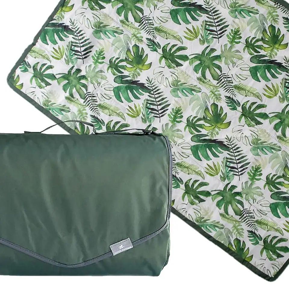 Löv picknickfilt