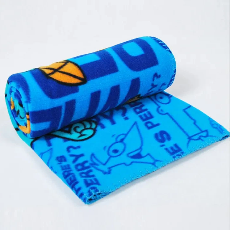 Tryck Polar Fleece filt