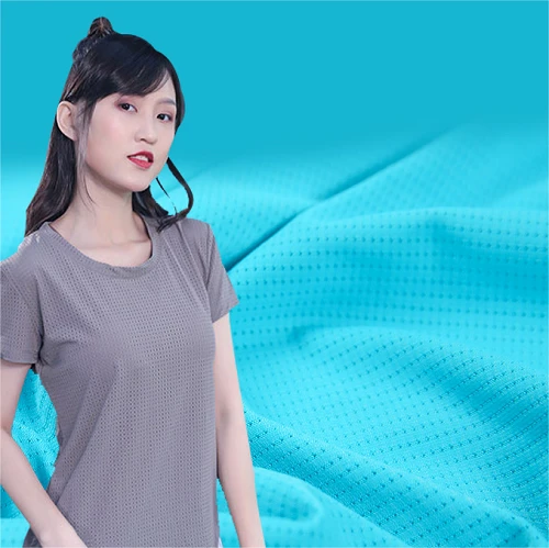 Quick Dry Knit Bird Eye Mesh-tyg