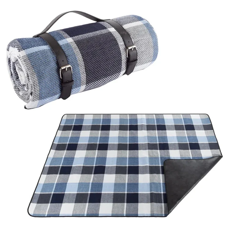 Röd Gingham picknickfilt