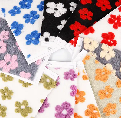 Sherpa-tyg i 100 % polyester