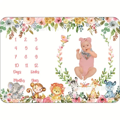 Baby Milestone filt presentset