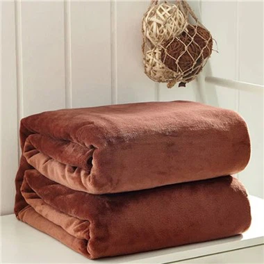 Korallfleece hylsa filt