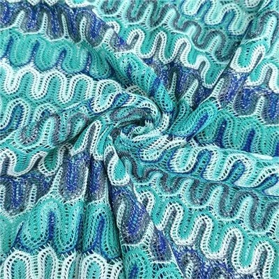 Polyester crepe tyg för klänning