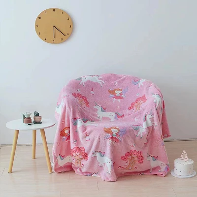 Rainbow Unicorn Magic Baby Filt