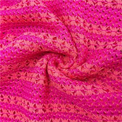 Spandex polyester crepe tyg