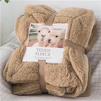 Teddy Bear Sherpa filt