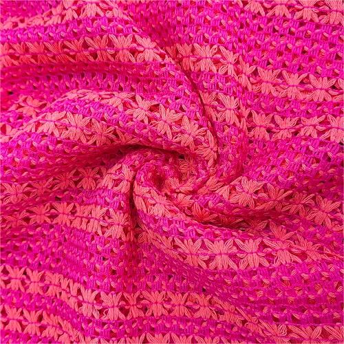 Spandex polyester crepe tyg
