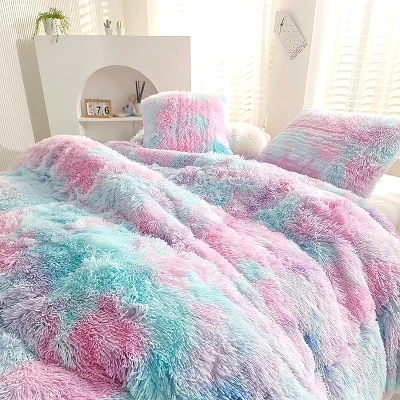 Thick Warm Faux Fur Blanket