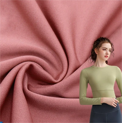 Yoga Sport polyester spandex tyg för sportkläder