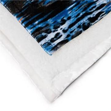 Mikrofibertryck filt