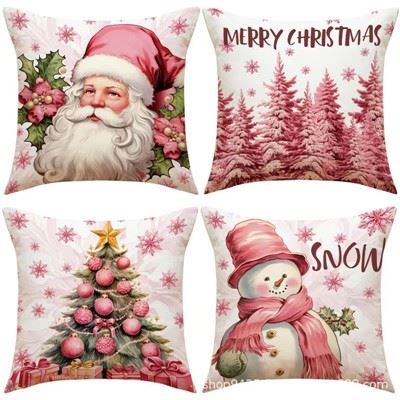 Broderi jul sammet kuddfodral