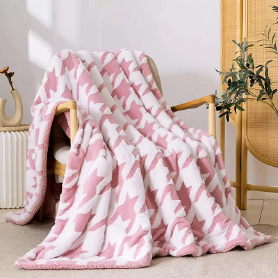 Tryck vinter sherpa filt