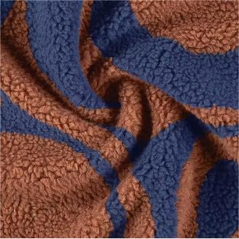 Nallebjörn sherpa fleece tyg