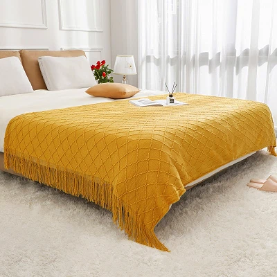 Sofa Blanket Tassels