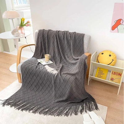 Tassel Baby Blanket