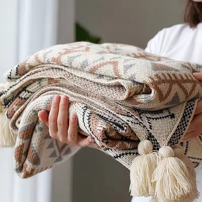 Tassel bohemiska filtar